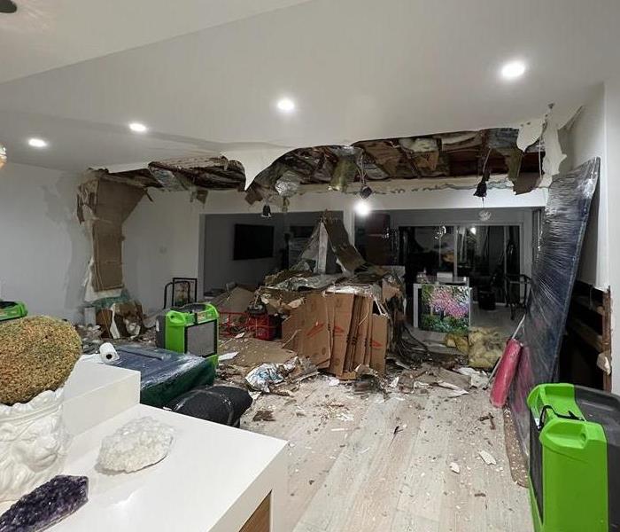 Ceiling collapses